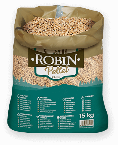 worek pelletu opałowego Robin do kupienia w Leżajsku lub sklepie internetowym